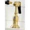 Kingston Brass KS7277PKLBS Duchess Bridge Kitchen Faucet W/Brass Sprayer, Brass KS7277PKLBS - alternate 4